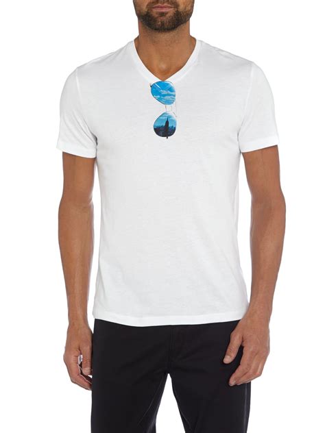 white vneck michael kors tshirts extra large|3.